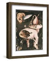 Garden of Earthly Delights-Hieronymus Bosch-Framed Art Print