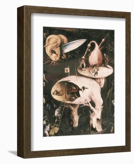 Garden of Earthly Delights-Hieronymus Bosch-Framed Art Print