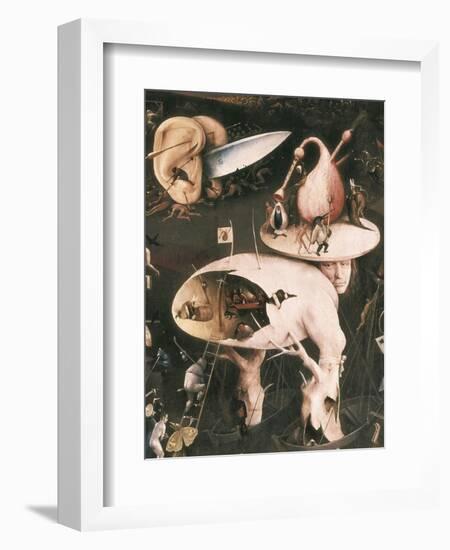 Garden of Earthly Delights-Hieronymus Bosch-Framed Art Print