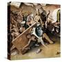 Garden of Earthly Delights-Hieronymus Bosch-Stretched Canvas