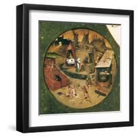 Garden of Earthly Delights-Hieronymus Van Aeken Bosch-Framed Art Print