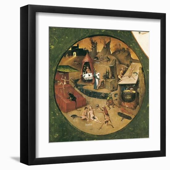 Garden of Earthly Delights-Hieronymus Van Aeken Bosch-Framed Art Print