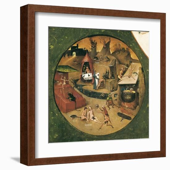 Garden of Earthly Delights-Hieronymus Van Aeken Bosch-Framed Art Print