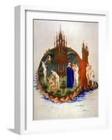 Garden Of Eden: Adam & Eve-null-Framed Giclee Print