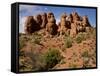 Garden of Eden Area, Arches National Park, Utah, Usa-Rob Sheppard-Framed Stretched Canvas