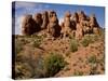 Garden of Eden Area, Arches National Park, Utah, Usa-Rob Sheppard-Stretched Canvas