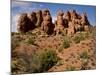 Garden of Eden Area, Arches National Park, Utah, Usa-Rob Sheppard-Mounted Photographic Print