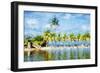 Garden of Eden - In the Style of Oil Painting-Philippe Hugonnard-Framed Giclee Print