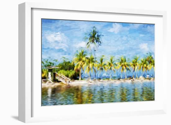 Garden of Eden - In the Style of Oil Painting-Philippe Hugonnard-Framed Giclee Print