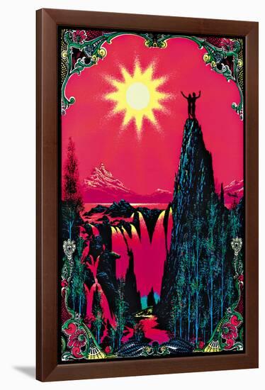 Garden of Eden-null-Framed Blacklight Poster