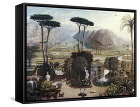 Garden of Eden-Erastus Salisbury Field-Framed Stretched Canvas