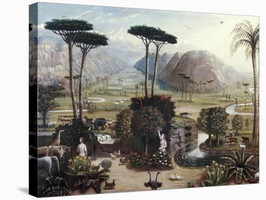Garden of Eden-Erastus Salisbury Field-Stretched Canvas