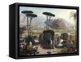 Garden of Eden-Erastus Salisbury Field-Framed Stretched Canvas