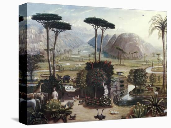 Garden of Eden-Erastus Salisbury Field-Stretched Canvas