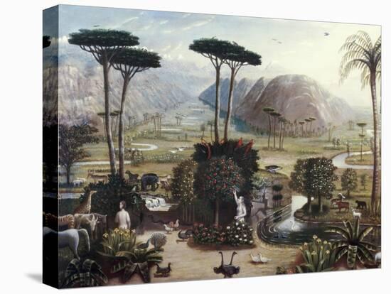 Garden of Eden-Erastus Salisbury Field-Stretched Canvas