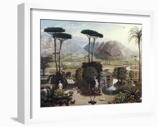 Garden of Eden-Erastus Salisbury Field-Framed Giclee Print