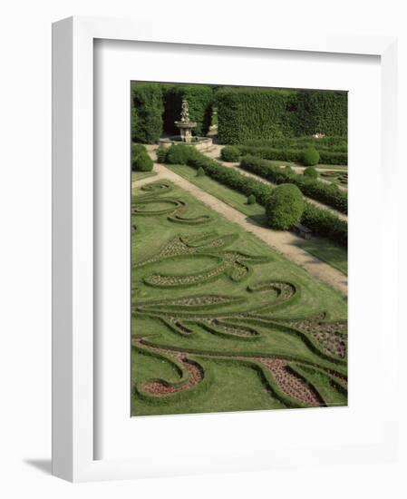 Garden of Flora, Kromeriz Palace, Unesco World Heritage Site, South Moravia, Czech Republic-Upperhall-Framed Photographic Print