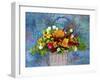 Garden Of Flowers M3-Ata Alishahi-Framed Giclee Print