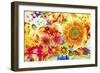 Garden Of Flowers M5-Ata Alishahi-Framed Giclee Print
