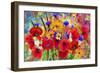 Garden Of Flowers M6-Ata Alishahi-Framed Giclee Print