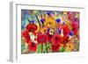 Garden Of Flowers M6-Ata Alishahi-Framed Giclee Print