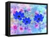 Garden Of Flowers M9-Ata Alishahi-Framed Stretched Canvas