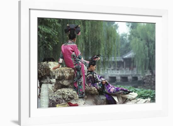 Garden of Fragrant Light-Basil Pao-Framed Giclee Print