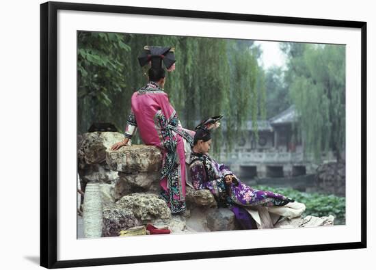 Garden of Fragrant Light-Basil Pao-Framed Giclee Print