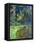 Garden of Giverny, 1923-Claude Monet-Framed Stretched Canvas