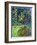 Garden of Giverny, 1923-Claude Monet-Framed Premium Giclee Print