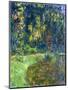 Garden of Giverny, 1923-Claude Monet-Mounted Premium Giclee Print