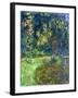 Garden of Giverny, 1923-Claude Monet-Framed Giclee Print