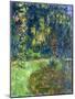 Garden of Giverny, 1923-Claude Monet-Mounted Giclee Print