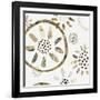 Garden of Gold II-Isabelle Z-Framed Art Print