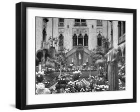 Garden of Isabella Stewart Gardner's Home-null-Framed Photographic Print