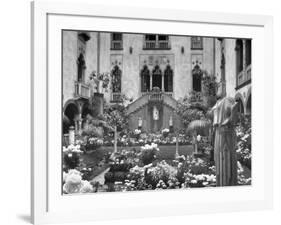 Garden of Isabella Stewart Gardner's Home-null-Framed Photographic Print