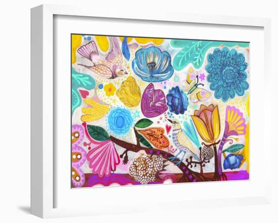 Garden of Light-Mercedes Lagunas-Framed Art Print