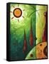 Garden Of Love-Megan Aroon Duncanson-Framed Stretched Canvas