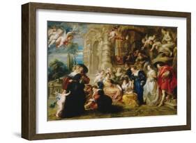 Garden of Love-Peter Paul Rubens-Framed Giclee Print