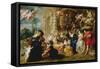 Garden of Love-Peter Paul Rubens-Framed Stretched Canvas