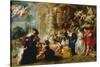 Garden of Love-Peter Paul Rubens-Stretched Canvas