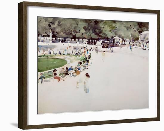 Garden of Luxembourg-Daniel Cacouault-Framed Giclee Print