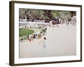 Garden of Luxembourg-Daniel Cacouault-Framed Giclee Print