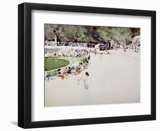 Garden of Luxembourg-Daniel Cacouault-Framed Giclee Print