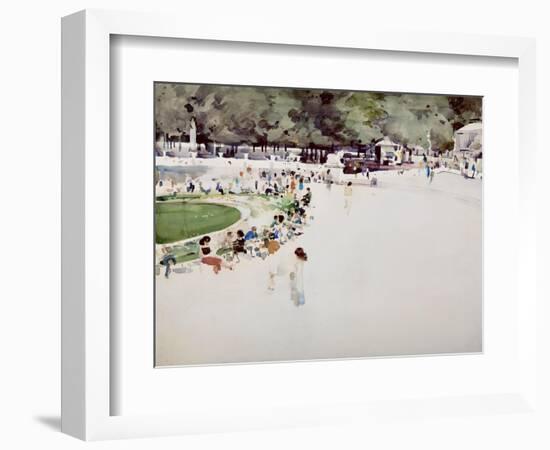 Garden of Luxembourg-Daniel Cacouault-Framed Giclee Print