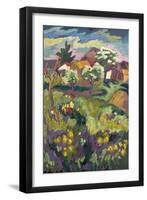 Garden Of My Childhood, 2005-Marta Martonfi-Benke-Framed Giclee Print