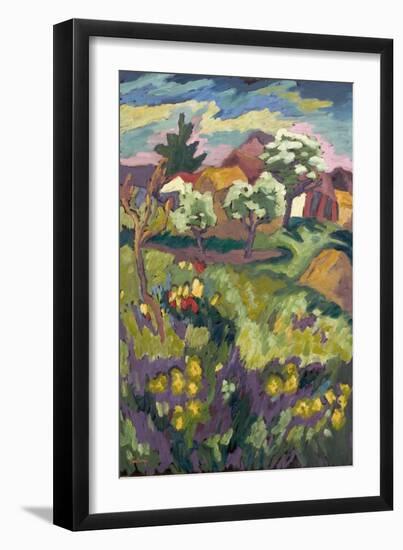 Garden Of My Childhood, 2005-Marta Martonfi-Benke-Framed Giclee Print