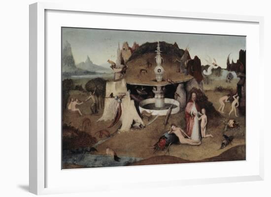 Garden of Paradise-Hieronymus Bosch-Framed Giclee Print