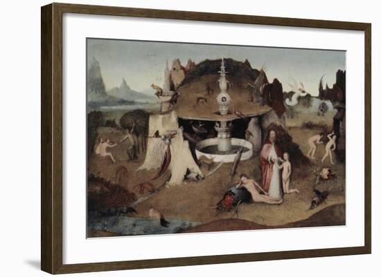 Garden of Paradise-Hieronymus Bosch-Framed Giclee Print