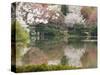 Garden of Ryoanji Temple, Kyoto, Honshu Island, Japan-Kober Christian-Stretched Canvas